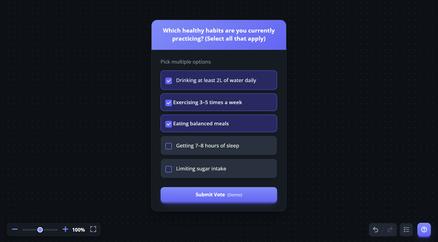 Multi-Select Example